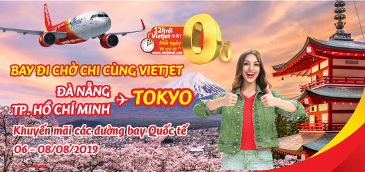 BAY ĐI CHỜ CHI C&Ugrave;NG VIETJET