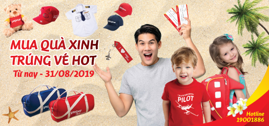 BAY VIETJET &ndash; MUA QU&Agrave; XINH, TR&Uacute;NG V&Eacute; HOT