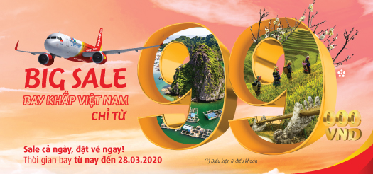 BIG SALE &ndash; BAY KHẮP VIỆT NAM