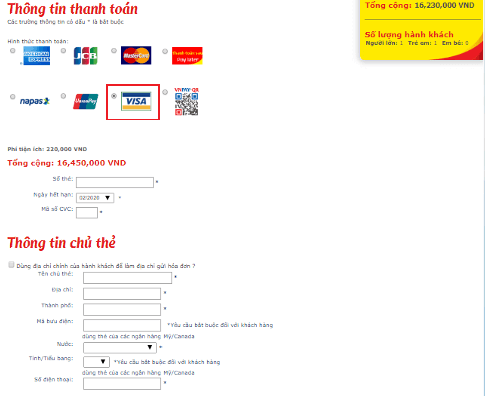 Vietjet huong dan dat cho