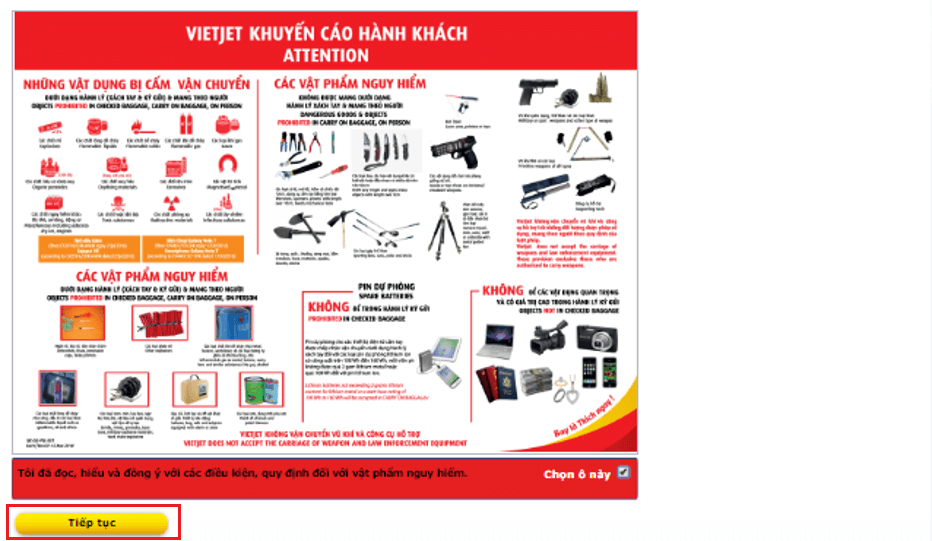 Vietjet huong dan dat cho