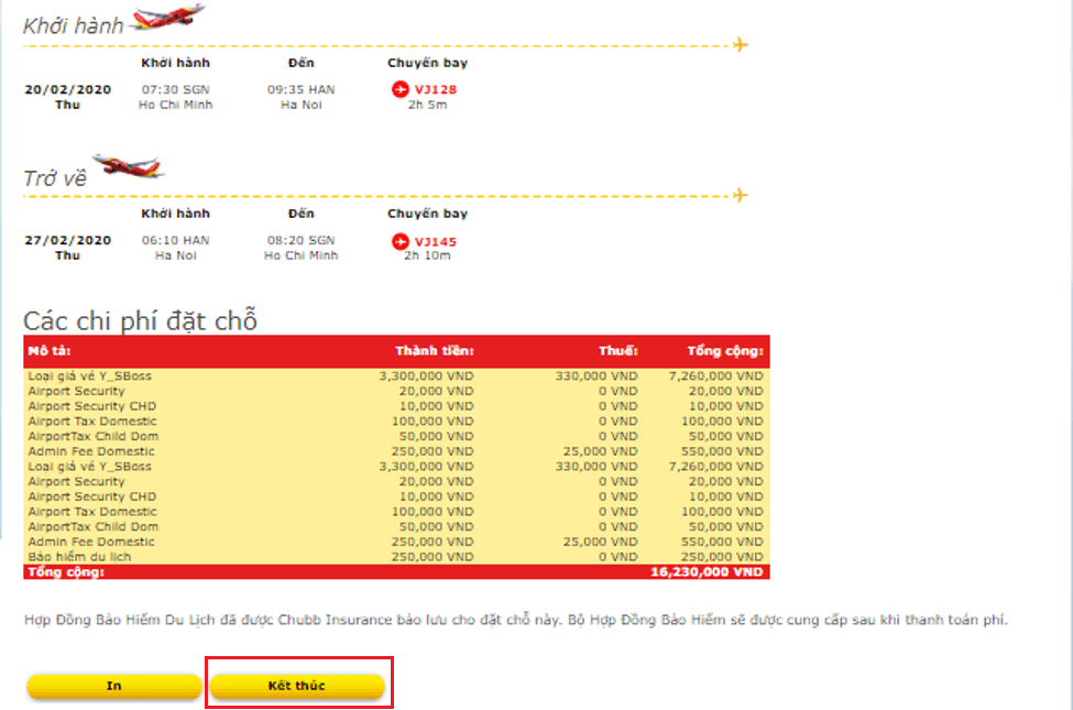 Vietjet huong dan dat cho